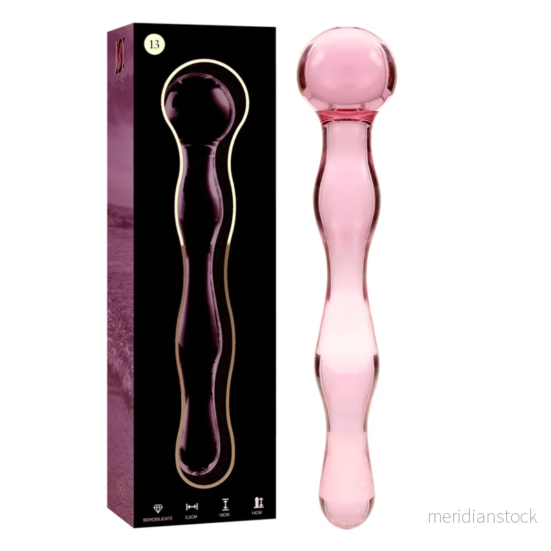 NEBULA SERIES BY IBIZA - MODEL 13 DILDO BOROSILICATE GLASS CLEAR 18 CM -O- 3.5 CM - Bild 2