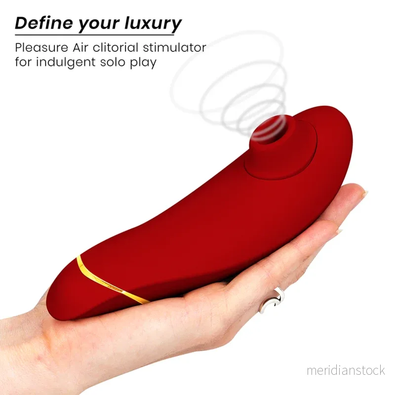 WOMANIZER - PREMIUM 2 CLITORAL STIMULATOR BORDEAUX - Bild 3