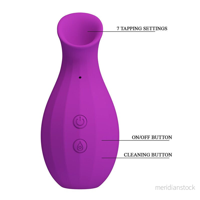 PRETTY LOVE - MAGIC BOTTLE RECHARGEABLE CLITORAL SUCTION STIMULATOR PURPLE - Bild 2