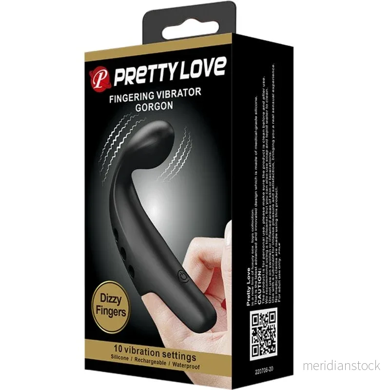 PRETTY LOVE - BLACK GORGON VIBRATOR THIMBLE - Bild 2