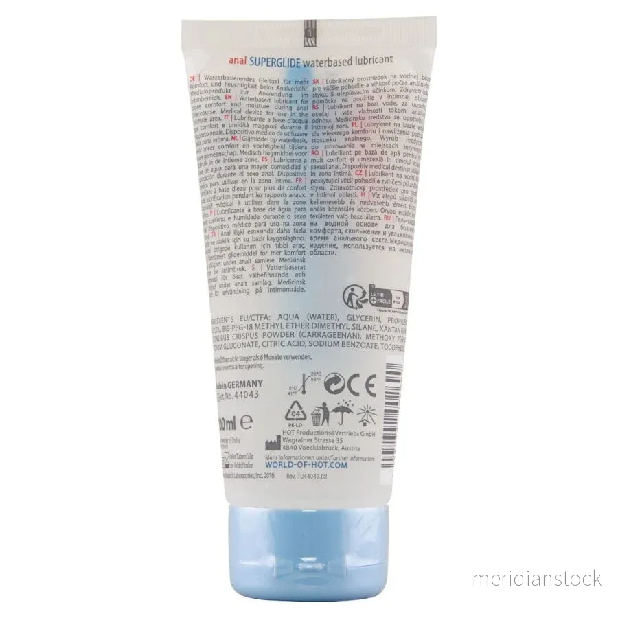 HOT - ANAL SUPERGLIDE LIQUID PLEASURE WATERBASED LUBRICANT 100 ML - Bild 2
