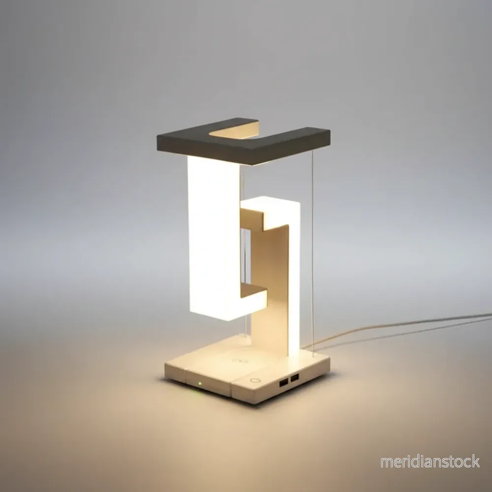 Modern svävande bordslampa - FloatGlow - Bild 2