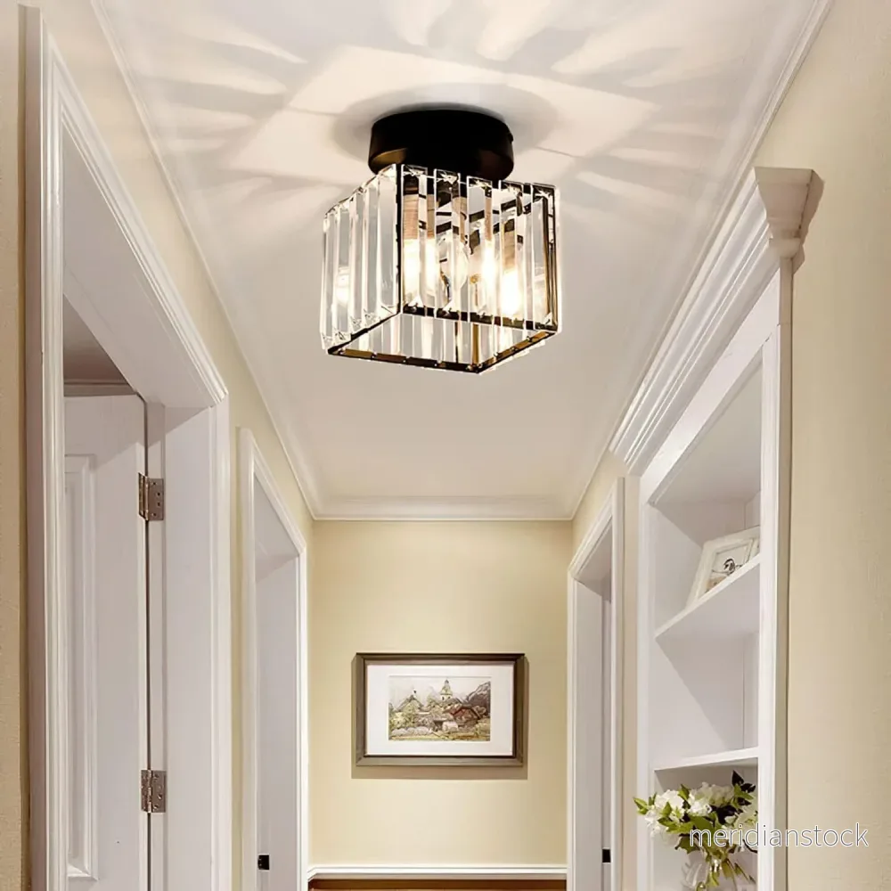 Modern kristalltaklampa – CrystalGlow - Bild 3