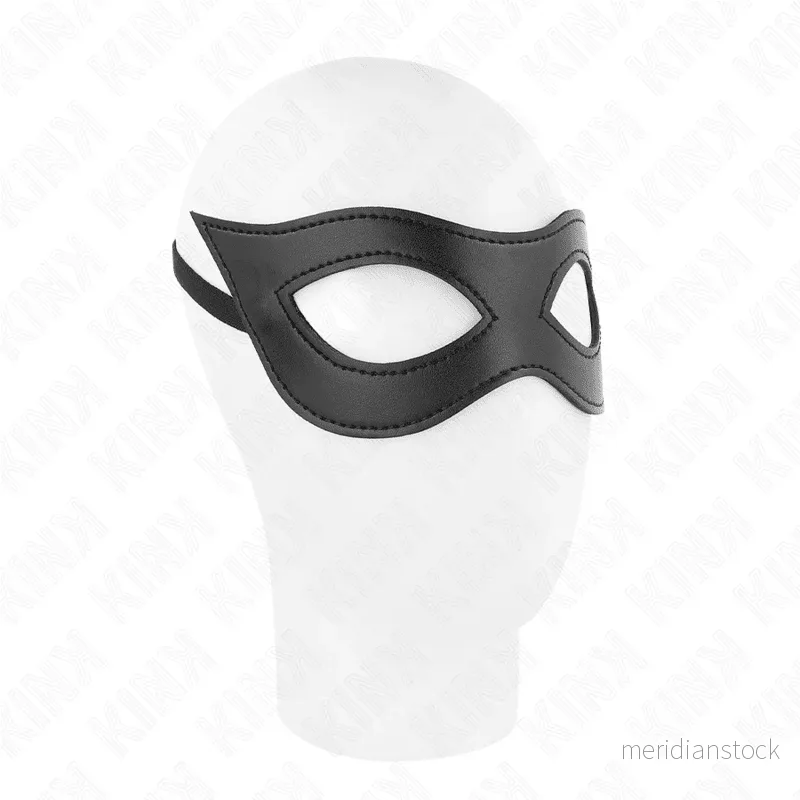 KINK - LEATHERETTE MASK MODEL 2 23 x 7.5 CM - Bild 3