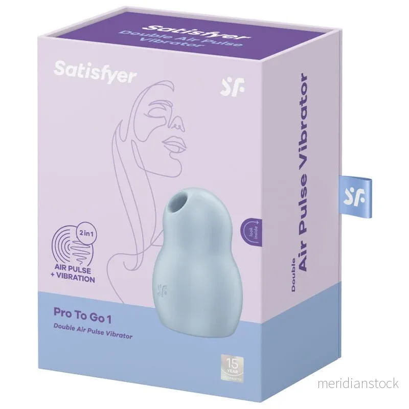 SATISFYER - PRO TO GO 1 DOUBLE AIR PULSE STIMULATOR & VIBRATOR RED - Bild 3