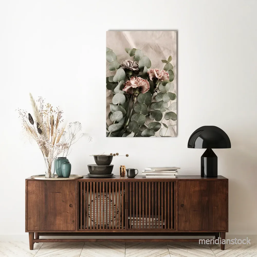 LINEN CLOVES Vertical Canvas Print