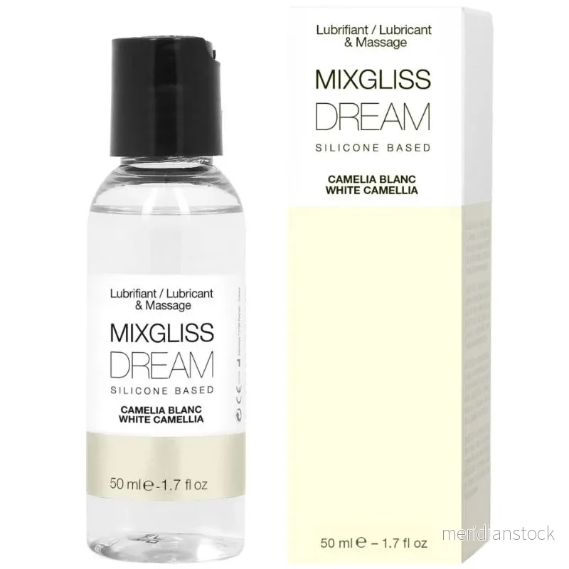 MIXGLISS - DREAM WHITE CAMELIA SILICONE LUBRICANT 50 ML - Bild 2