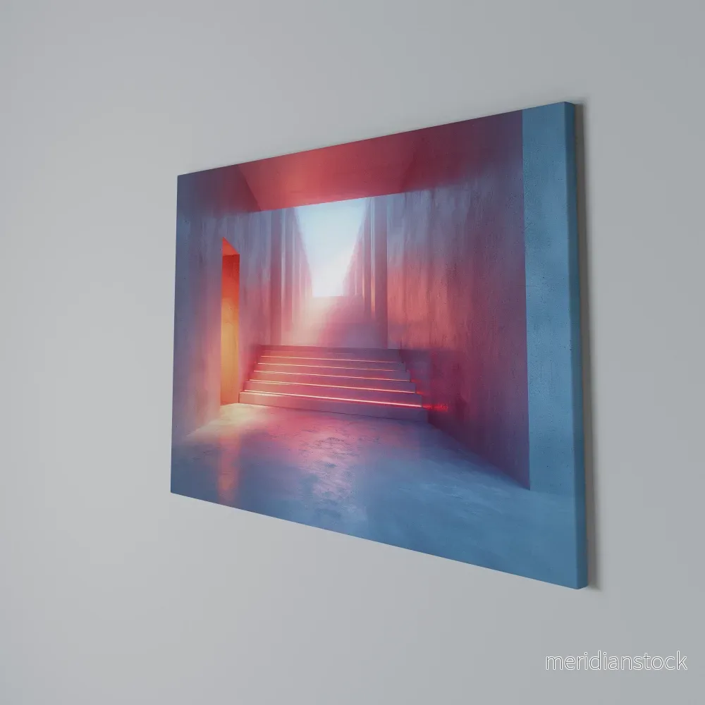 BRIGHT DIRECTION Horizontal Canvas Print - Bild 3