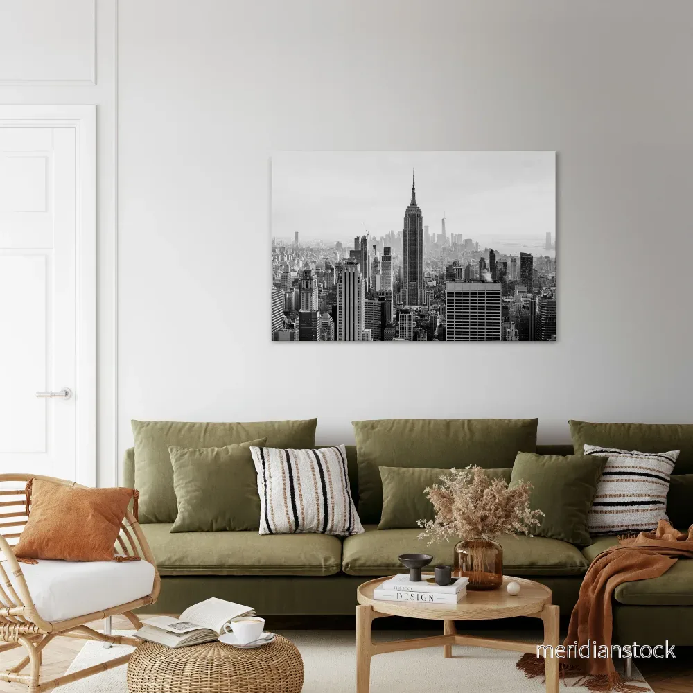 EMPIRE STATE BUILDING Horizontal Canvas Print