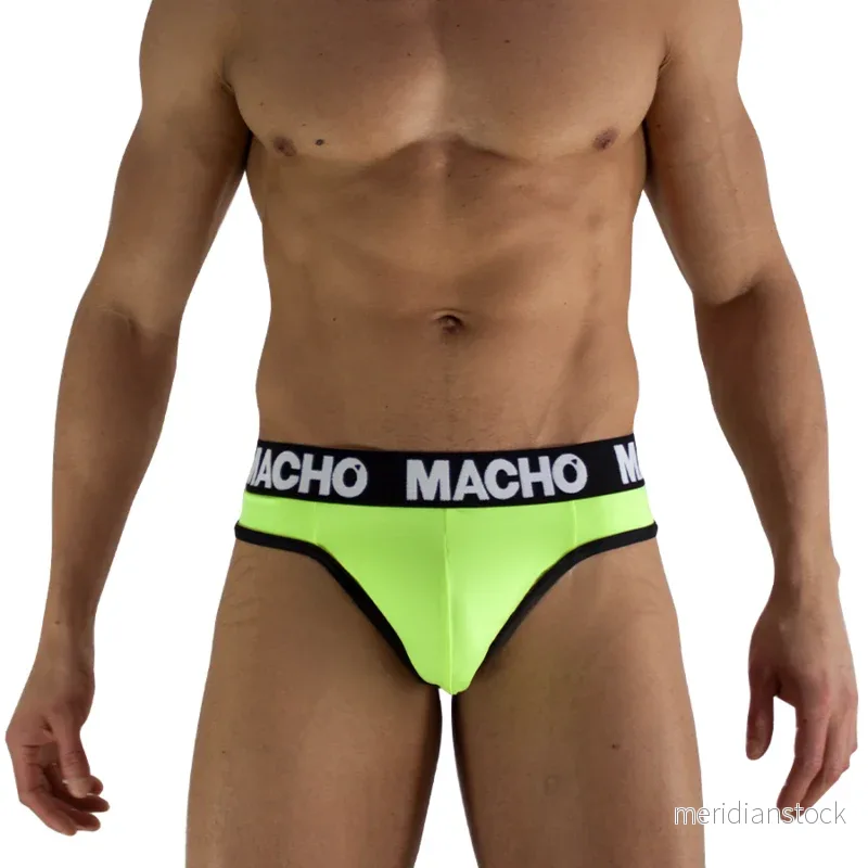 MACHO - MTG001 FLUORESCENT YELLOW THONG SIZE S - Bild 3