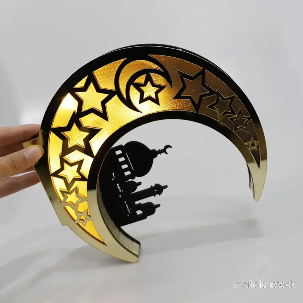 Festlig månf-formad LED-lampa - LunarShine