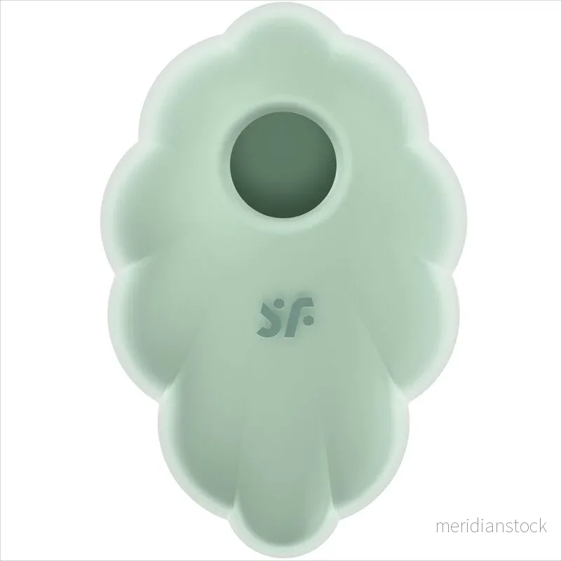 SATISFYER - CLOUD DANCER GREEN AIR PULSE VIBRATOR