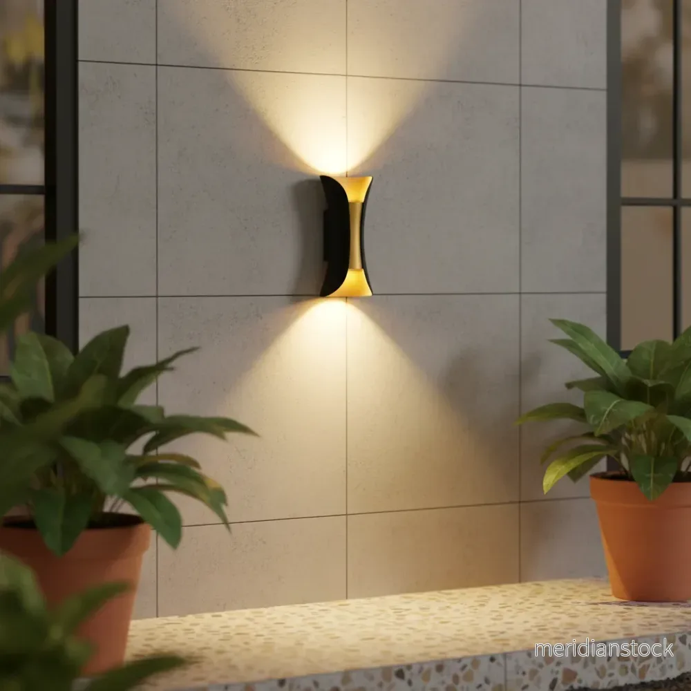Modern LED vägglampa - Edgebrite