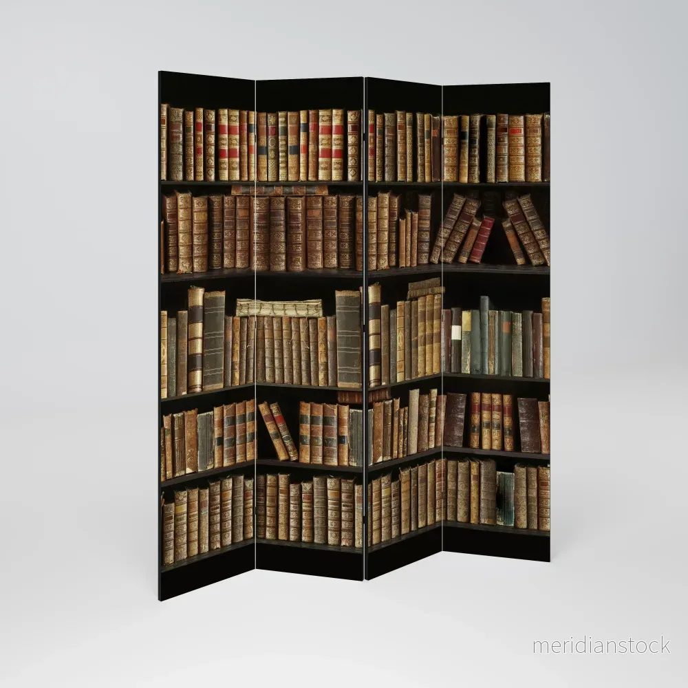 SHELVES OF TIME Rumsavdelare 4 paneler - Bild 2
