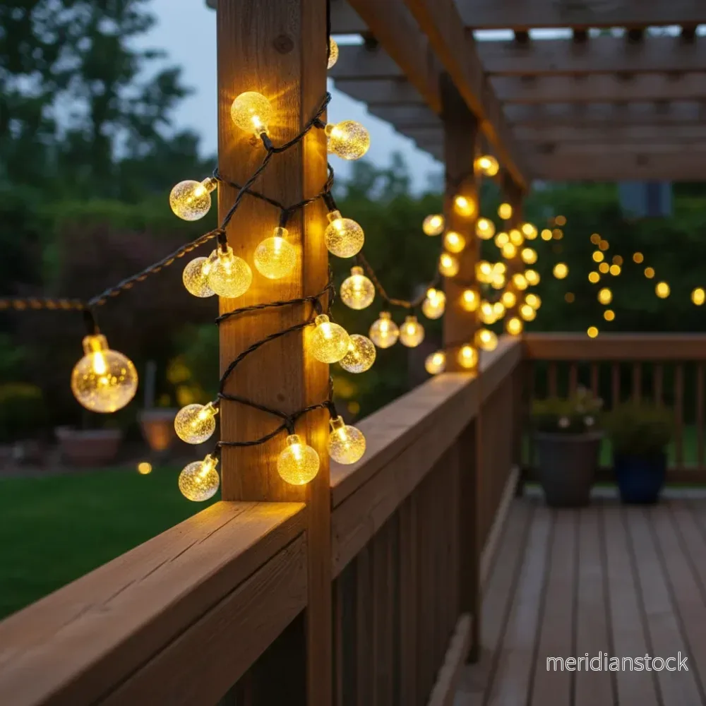 Solcellldriven LED-ljusslinga – FairyGlim
