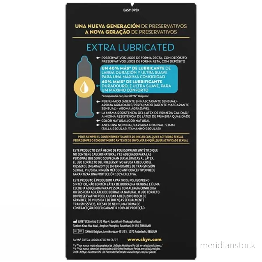 SKYN - EXTRA LUBRICATED CONDOM 10 UNITS - Bild 2