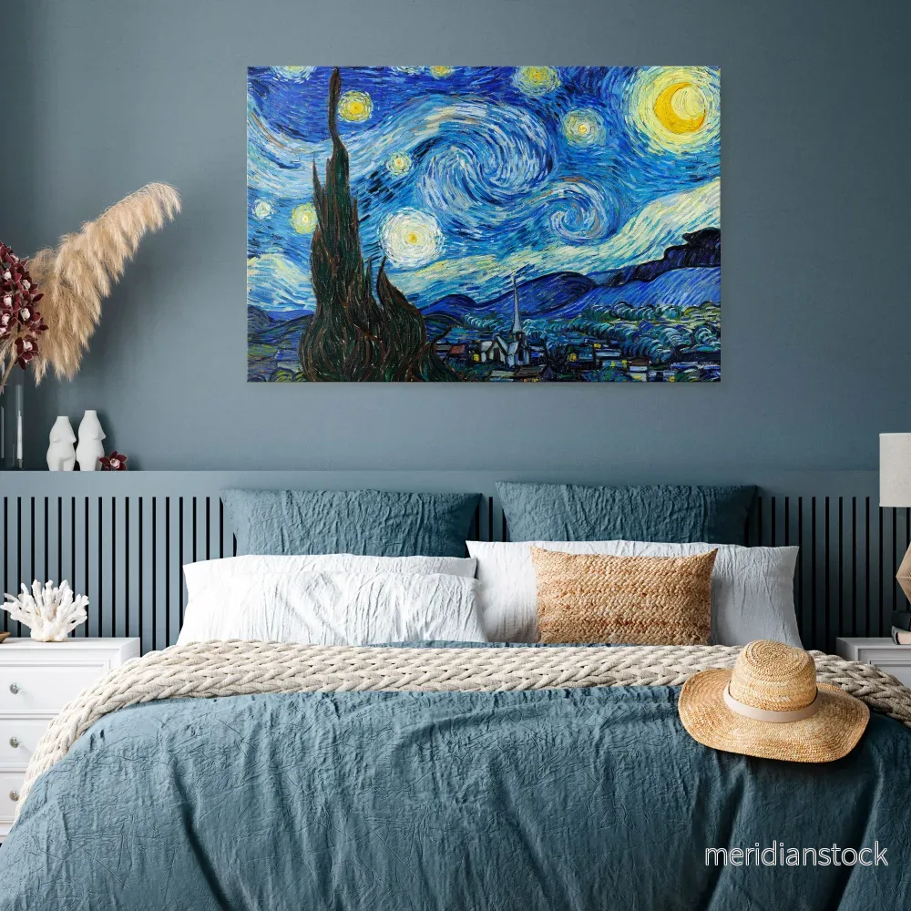 STARRY NIGHT Horizontal Canvas Print - Bild 2