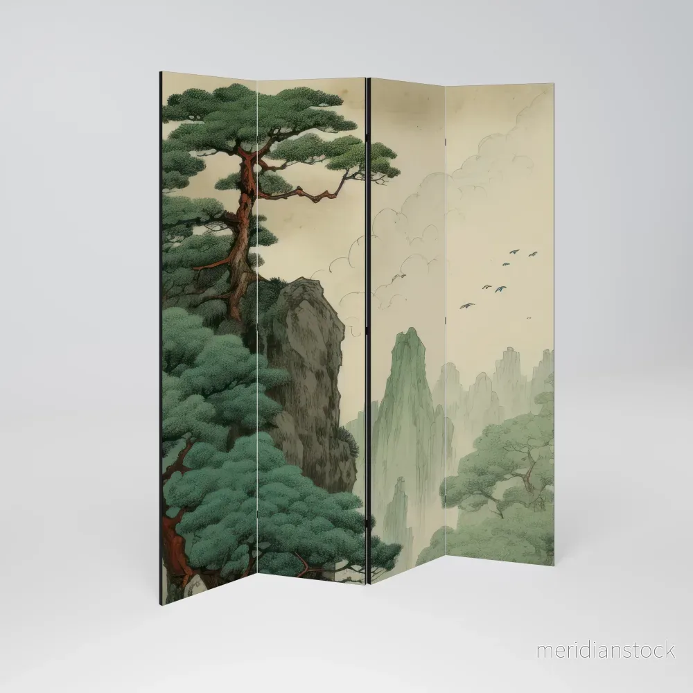 VERDURE ABYSS Rumsavdelare 4 paneler - Bild 2