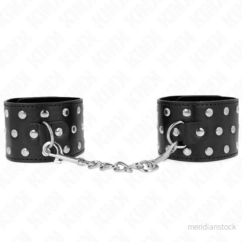 KINK - PUNK WRIST RESTRAINTS ADJUSTABLE 19-24 CM X 5.5 CM