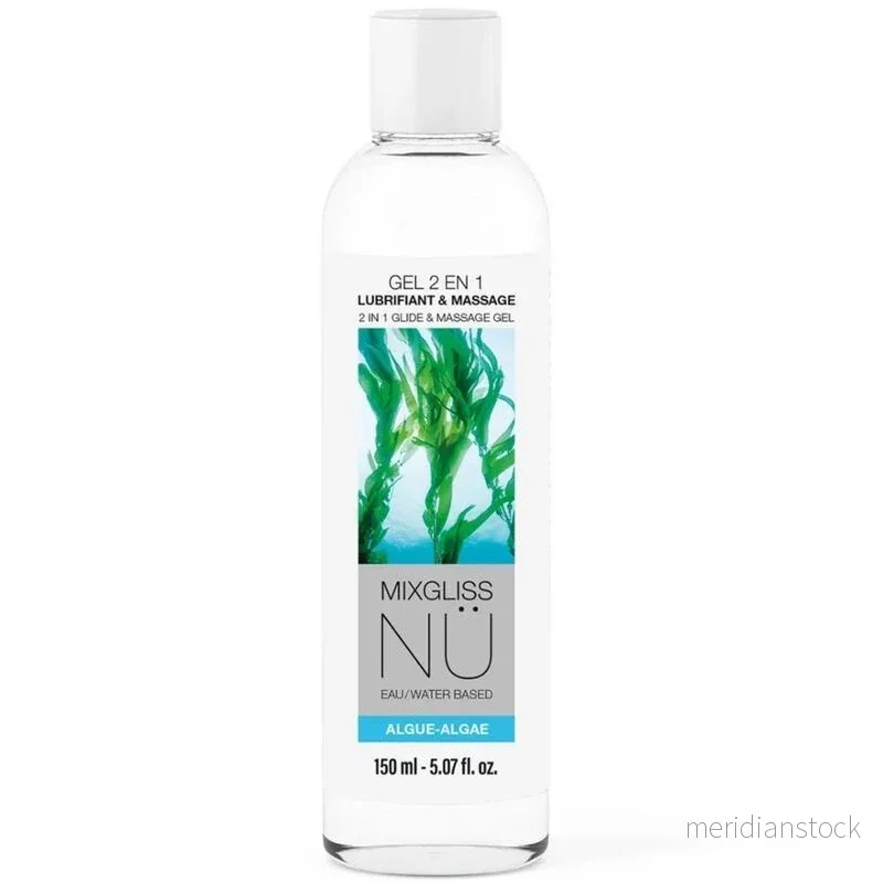 MIXGLISS - 2 IN 1 WATER-BASED LUBRICANT AND MASSAGE GEL NURU ALGAE 150 ML