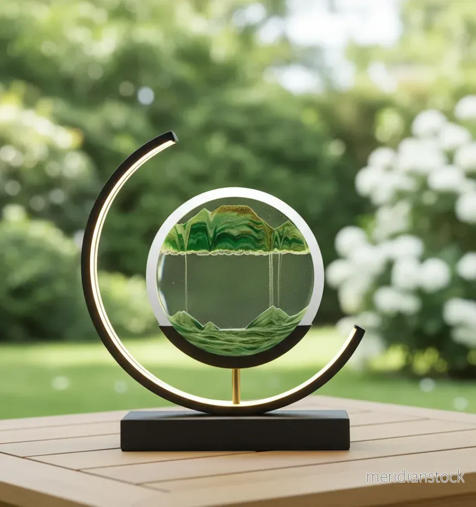 Unikt landskap i en sandlampa – SerenityLamp Unikt landskap i en sandlampa – SerenityLamp