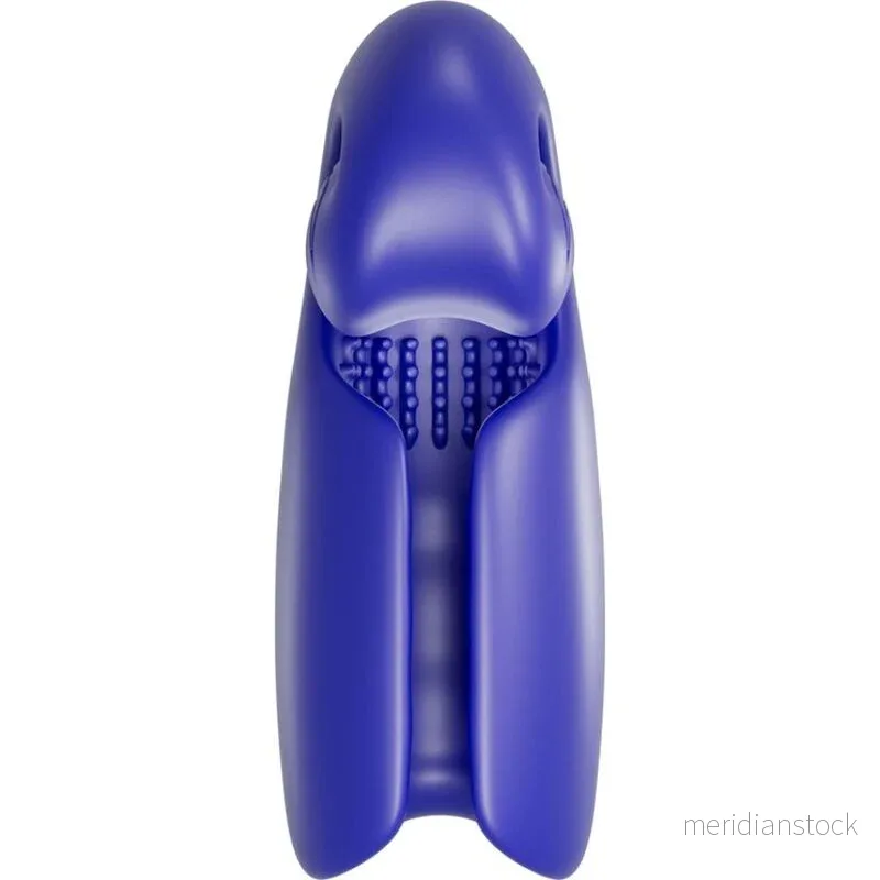 SNAIL VIBE - EVO FOR HIM MALE MASTURBATOR SLIDE NROLL DARK BLUE - Bild 3