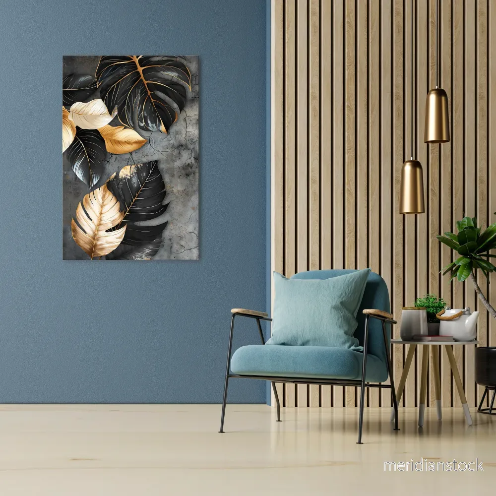 NATURE'S DARK EMBRACE Vertical Canvas Print - Bild 2