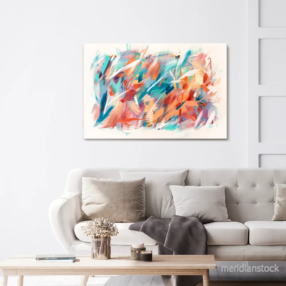 DREAMLIKE PALETTE Horizontal Canvas Print - Bild 2