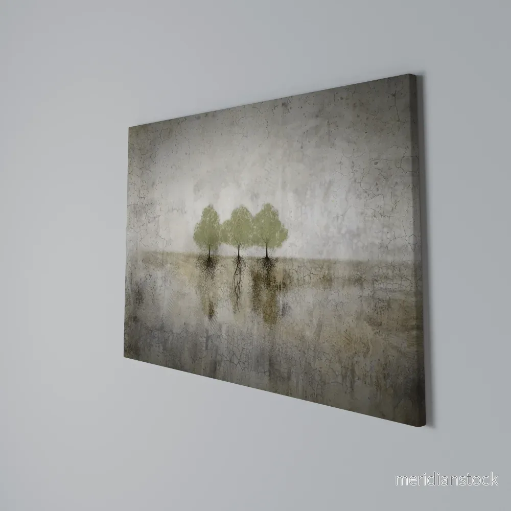 ROOTS OF TIME Horizontal Canvas Print - Bild 3