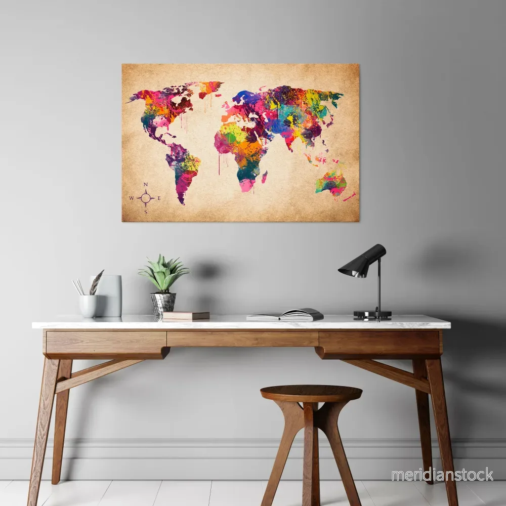 VIBRANT EARTHSCAPE Horizontal Canvas Print - Bild 2