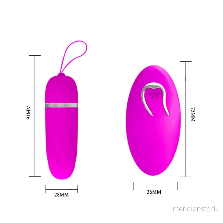 PRETTY LOVE - DEBBY VIBRATING EGG WITH CONTROL - Bild 2