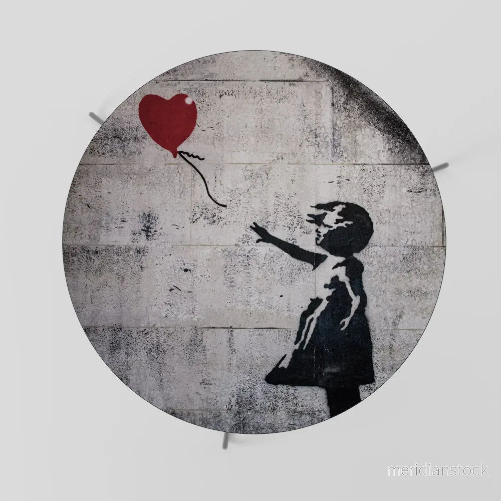 BALLON GIRL (BANKSY) Soffbord - Bild 2