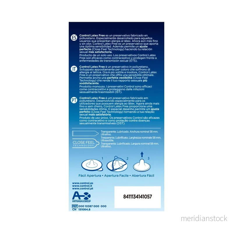 CONTROL - FREE SIN LATEX CONDOMS 5 UNITS - Bild 2