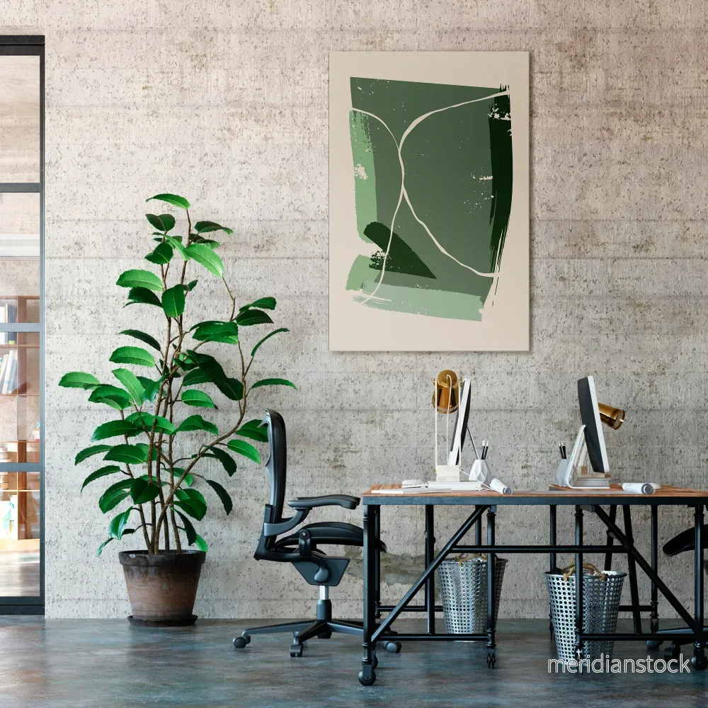VERDANT HEAVEN Vertical Canvas Print - Bild 2