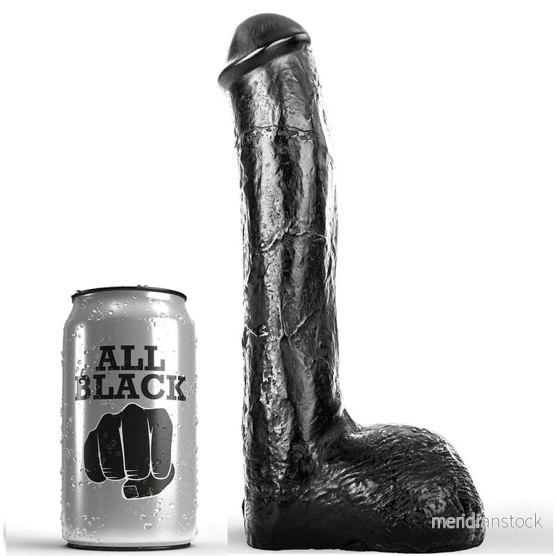 ALL BLACK - PENE REALISTIC ANAL 23 CM