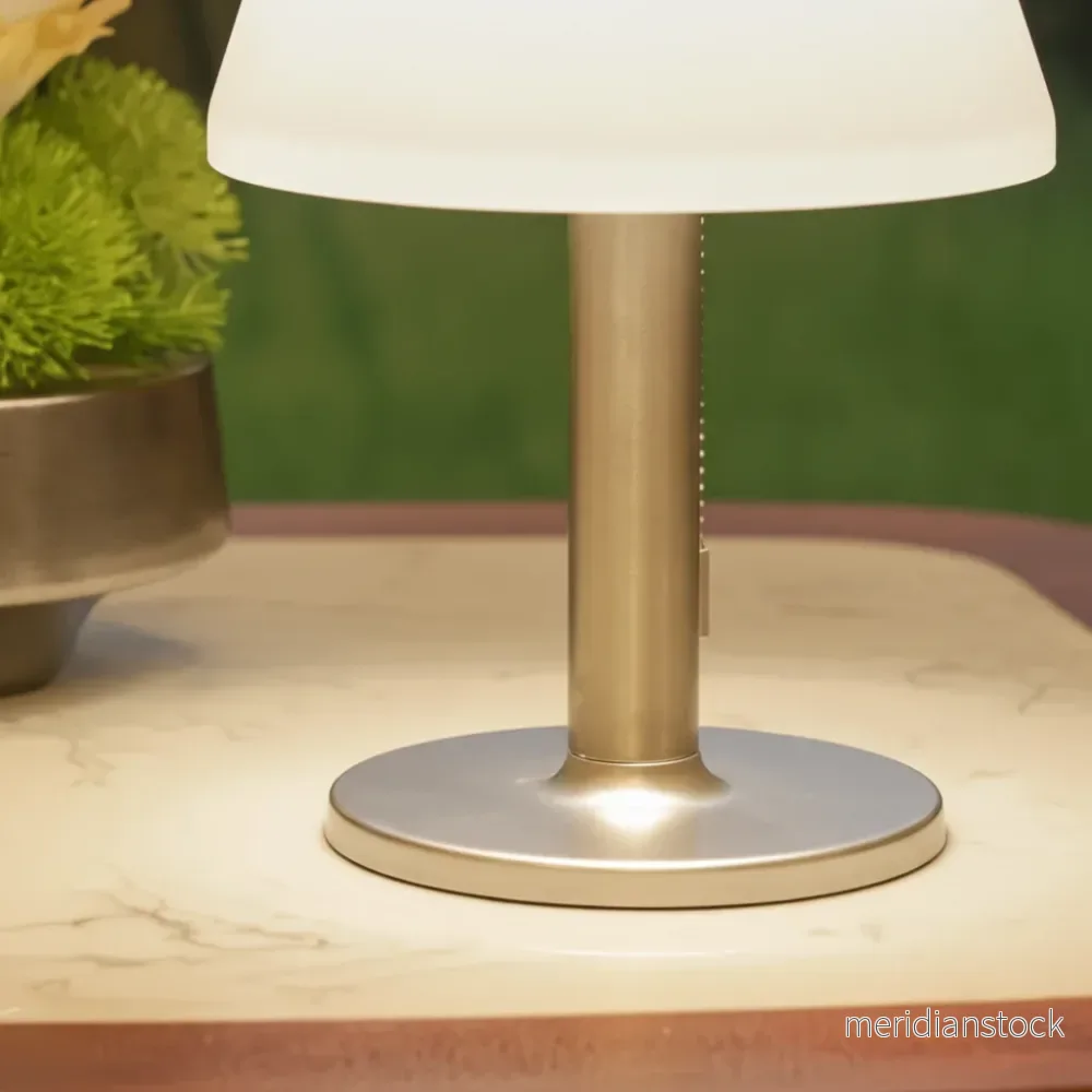 Solcellsdriven bordslampa - GlowGarden - Bild 3