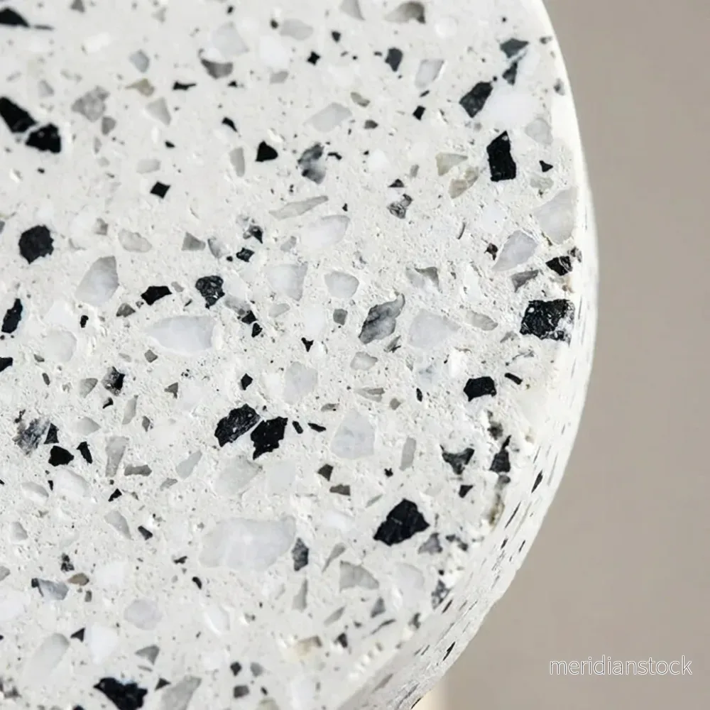 Rund vägglampa i terrazzo-stil - Orbique - Bild 3
