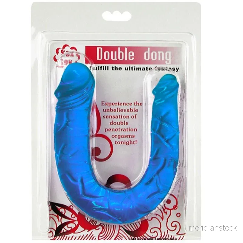 BAILE - DOUBLE DONG DOUBLE DILDO BLUE - Bild 2