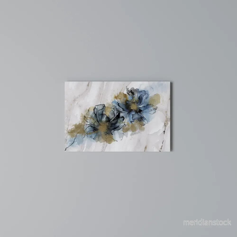 SPLASHED ELEGANCE Horizontal Canvas Print