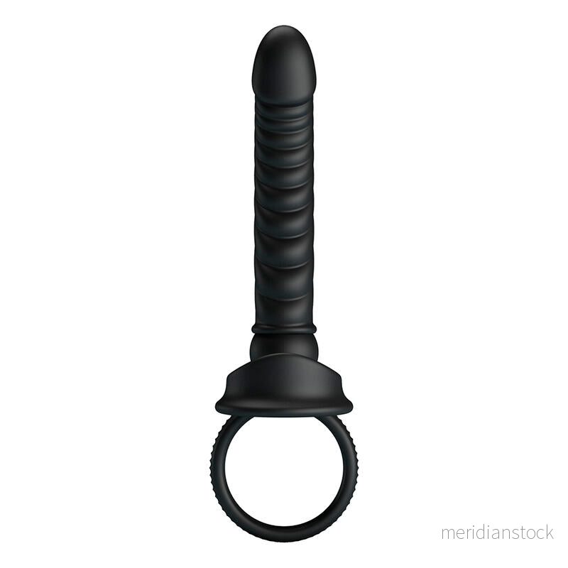 PRETTY LOVE - MERRITT ANAL VIBRATOR WITH RING AND VIBRATION BLACK - Bild 2