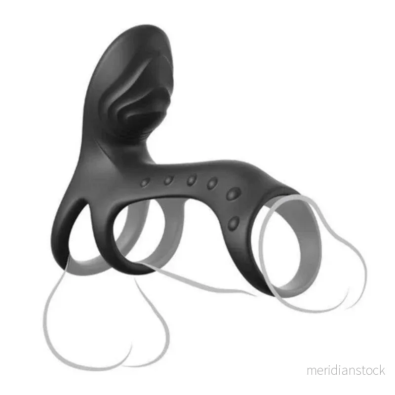 FANTASY C-RINGZ - ULTIMATE COUPLES CAGE PRO VIBRATING COCK RING 19.5 CM - Bild 2