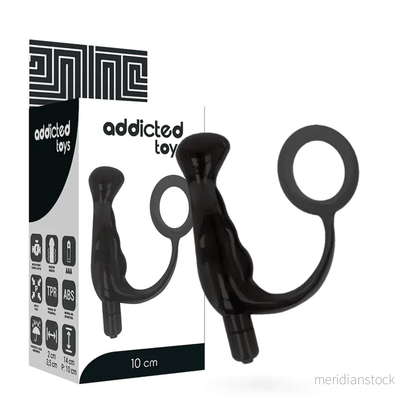ADDICTED TOYS - VIBRATOR PROST TICO BLACK 10 CM - Bild 3