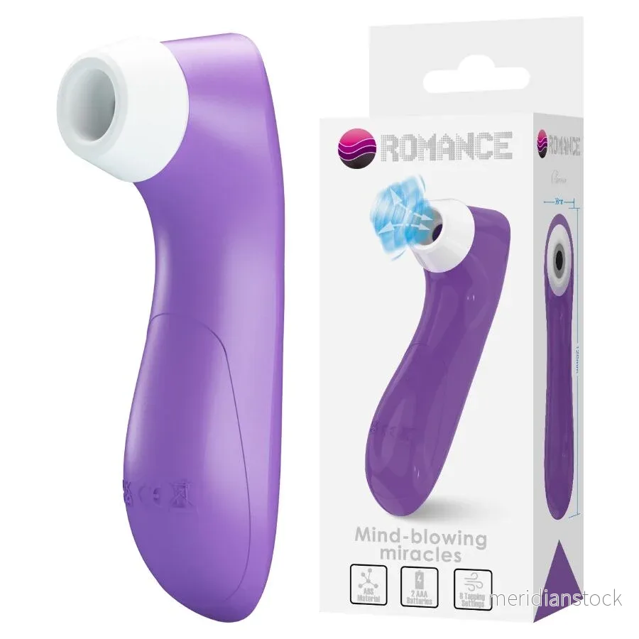 ROMANCE - CLITORAL SUCTION TOOL WITH PULSATION TECHNOLOGY PURPLE - Bild 2