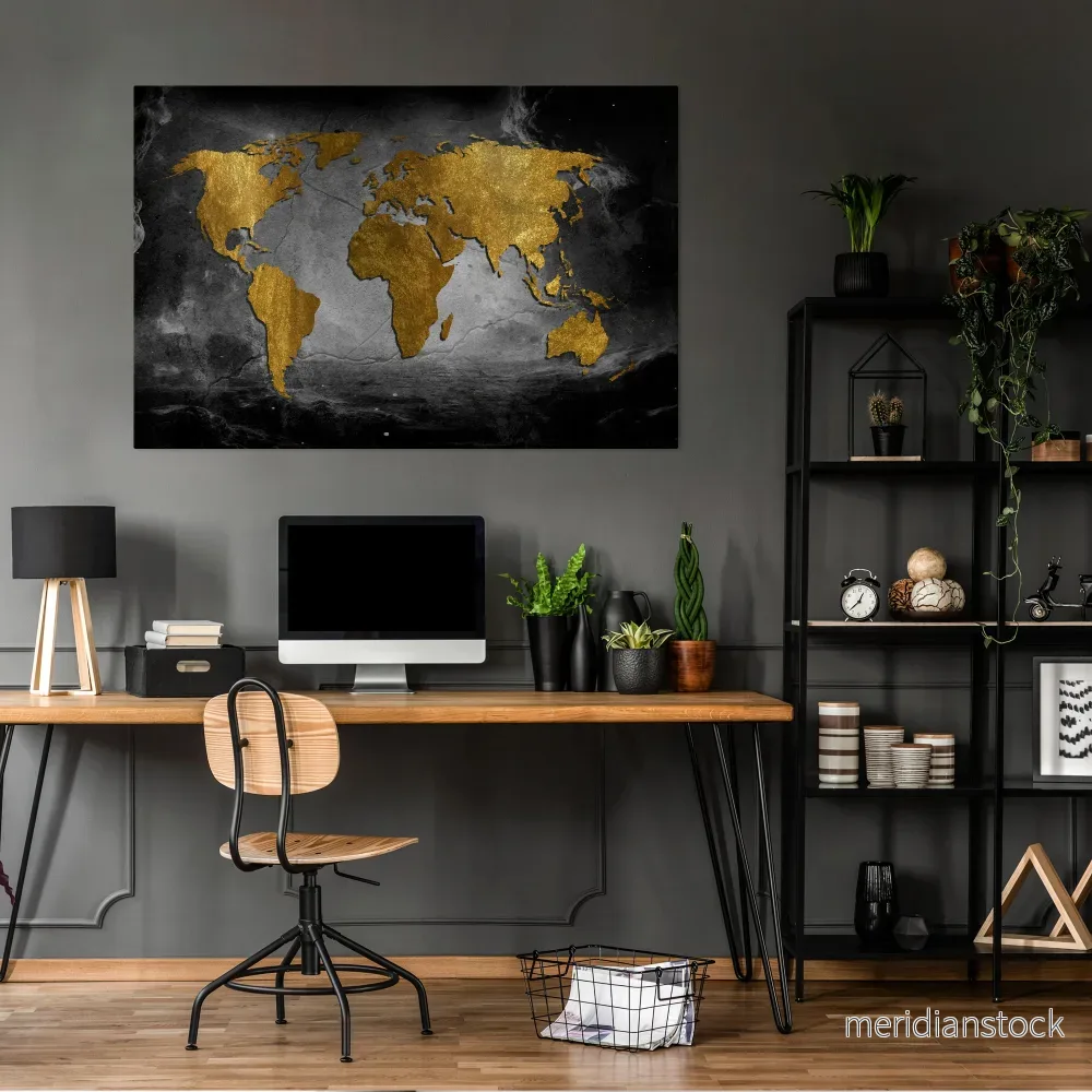 DARK WORLDVIEW Horizontal Canvas Print