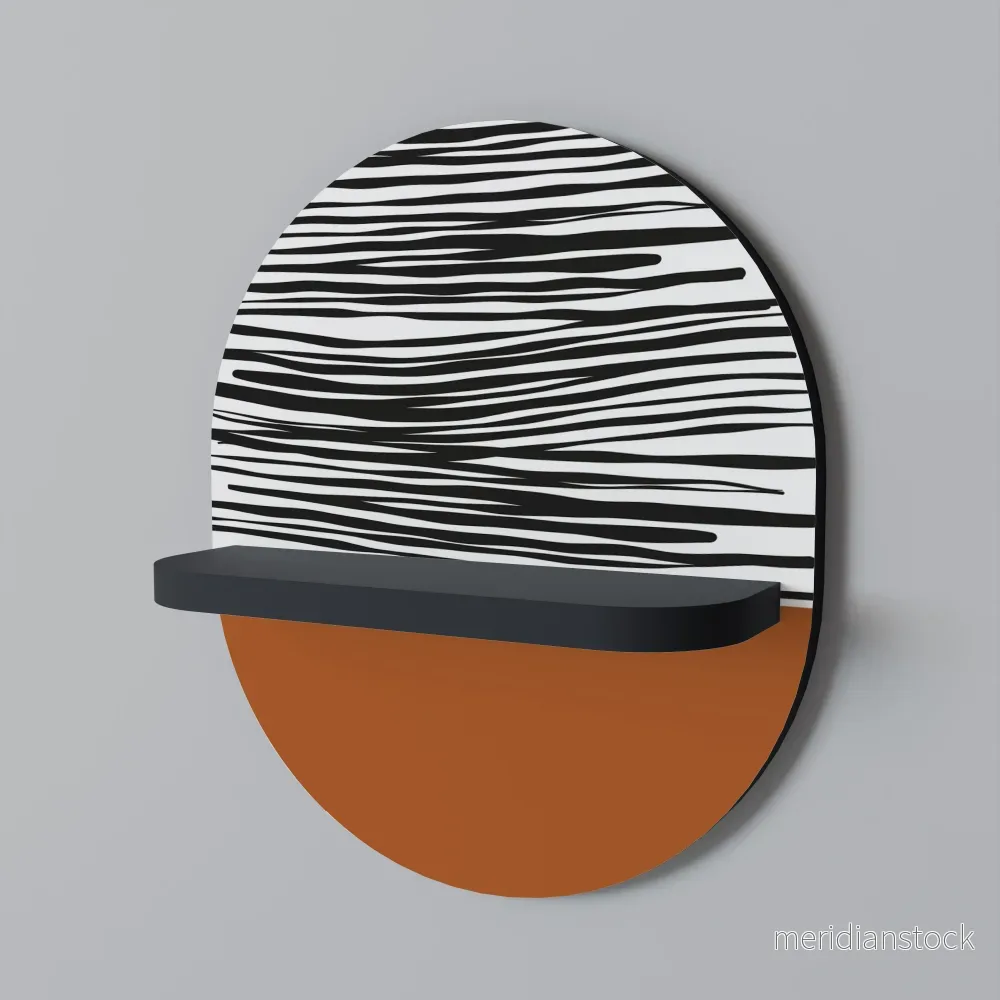 RADIANT ZEBRA Dekorationshylla
