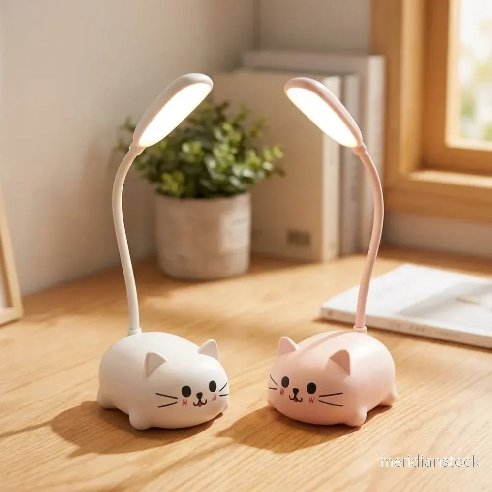 Kompakt USB-skrivbordslampa - Deskpurr