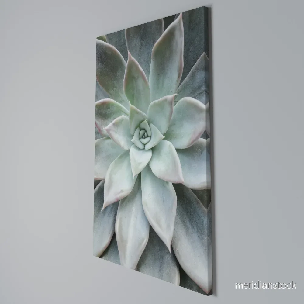 GEOMETRIC GARDEN MAGIC Vertical Canvas Print - Bild 3