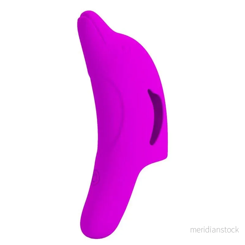 PRETTY LOVE - DELPHINI POWERFUL PURPLE FINGER STIMULATOR - Bild 3