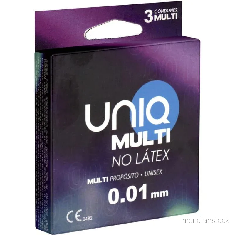UNIQ - MULTI LATEX FREE CONDOMS 3 UNITS - Bild 2