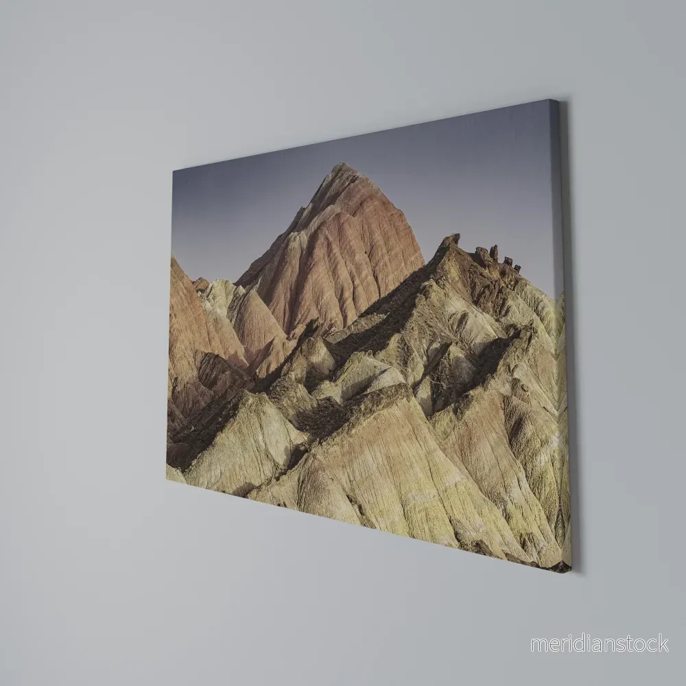 PEAKS OF PAINTED DREAMS Horizontal Canvas Print - Bild 3
